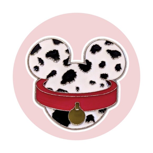 101 Dalmatians Disney Pin: Mickey Icon - Picture 1 of 2